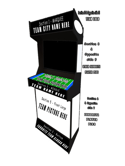 2 Player Stand-Up Arcade Machine