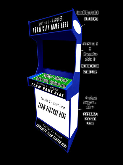 2 Player Stand-Up Arcade Machine
