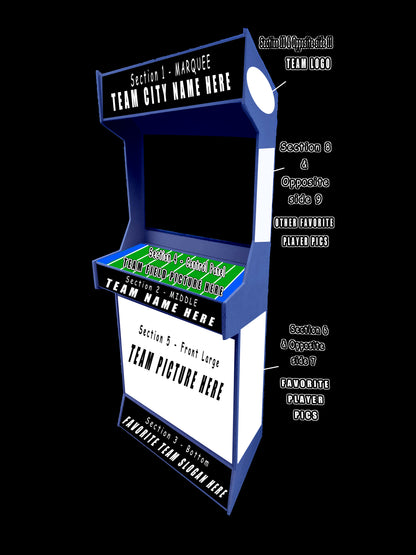 2 Player Stand-Up Arcade Machine