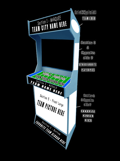 2 Player Stand-Up Arcade Machine