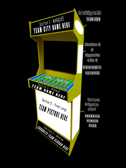 2 Player Stand-Up Arcade Machine