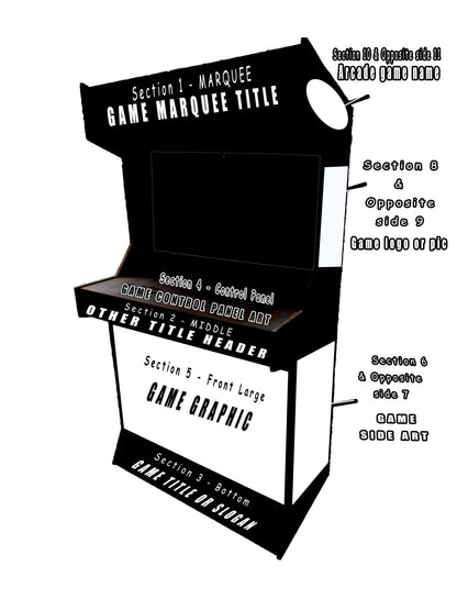 2 Player Stand-Up Arcade Machine
