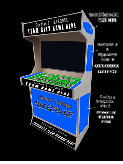 2 Player Stand-Up Arcade Machine