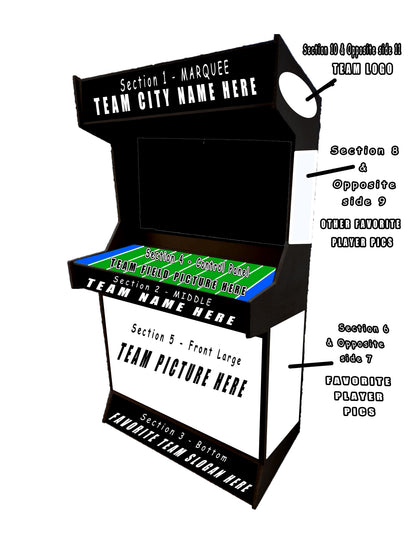 2 Player Stand-Up Arcade Machine