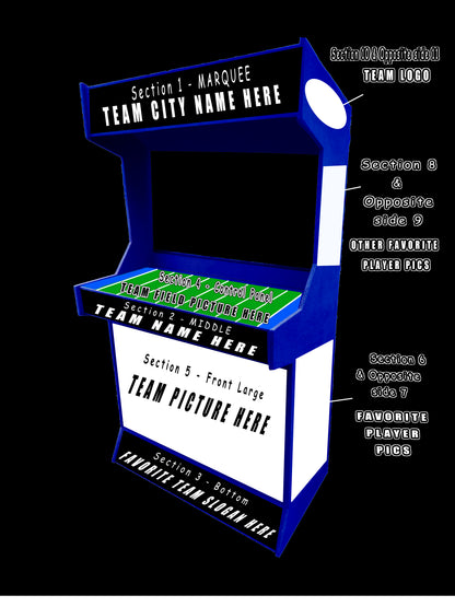 2 Player Stand-Up Arcade Machine