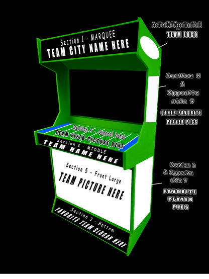 2 Player Stand-Up Arcade Machine