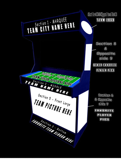 2 Player Stand-Up Arcade Machine