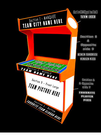 2 Player Stand-Up Arcade Machine
