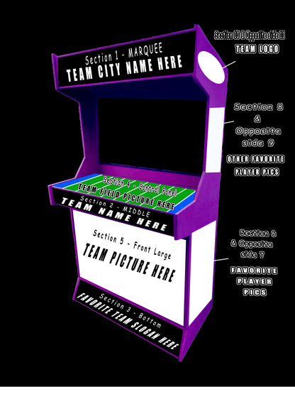 2 Player Stand-Up Arcade Machine