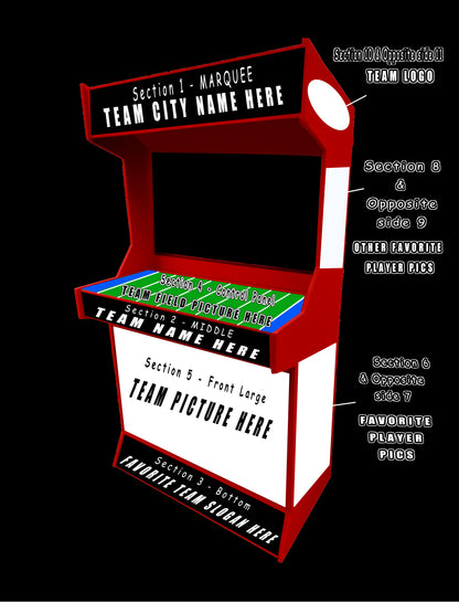 2 Player Stand-Up Arcade Machine