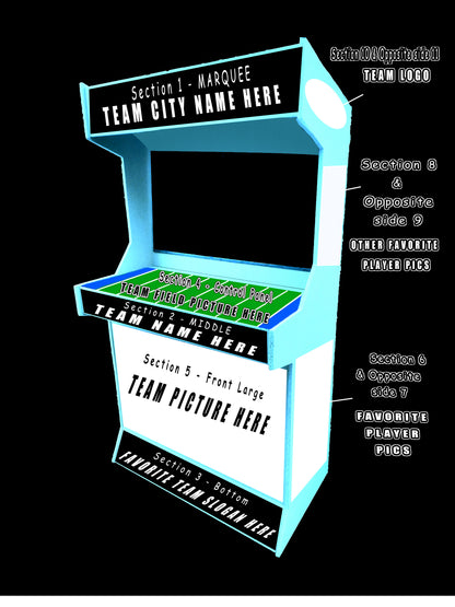 2 Player Stand-Up Arcade Machine