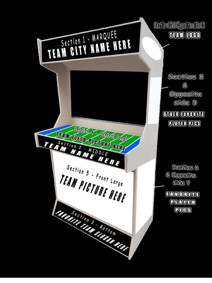 2 Player Stand-Up Arcade Machine