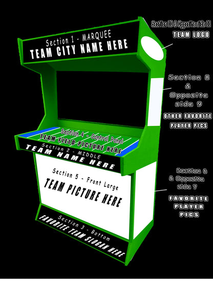 2 Player Stand-Up Arcade Machine