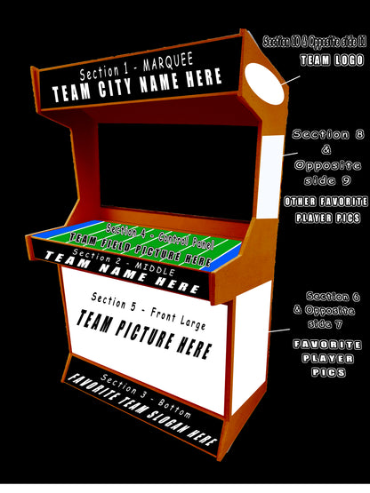 2 Player Stand-Up Arcade Machine