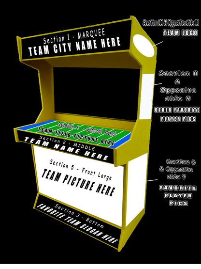 2 Player Stand-Up Arcade Machine